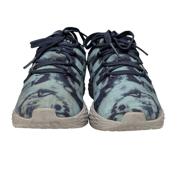 NOBULL Allday Ripstop Runner Shoes Womens Blue Tie Dye Colorway Sneakers Size 7 - Picture 9 of 12